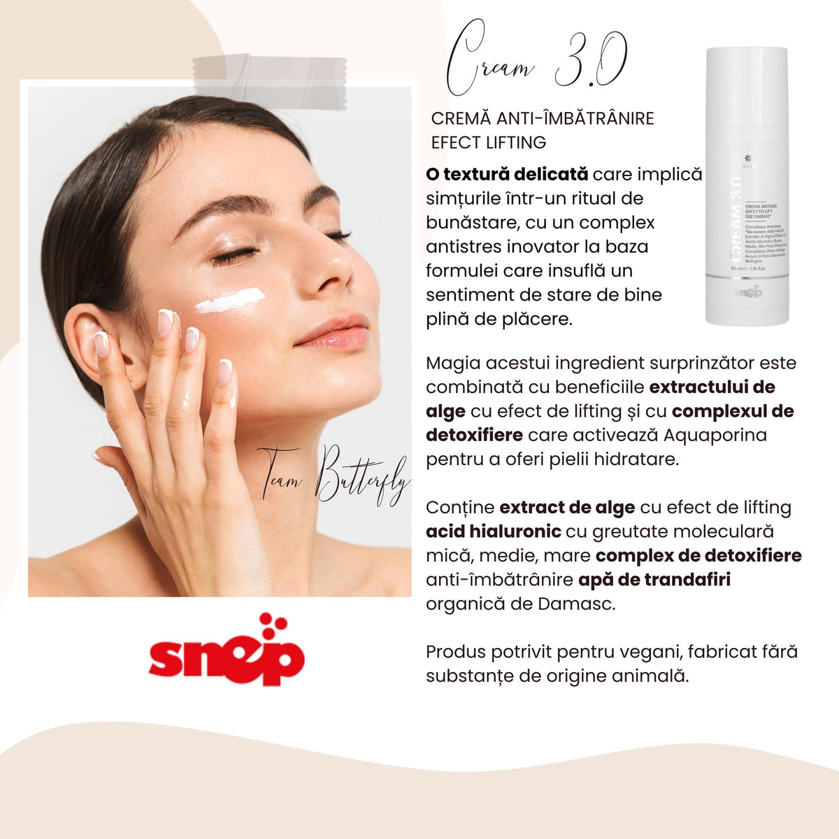 CREMA 3.0 efect lifting