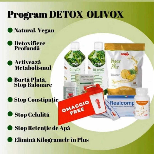 PACHETE DETOX CU OLIVOX